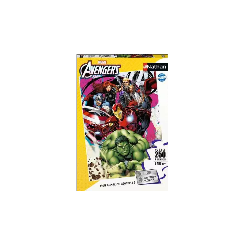 Ravensburger - Puzzle 250 pièces - Marvel - Les avengers en action
