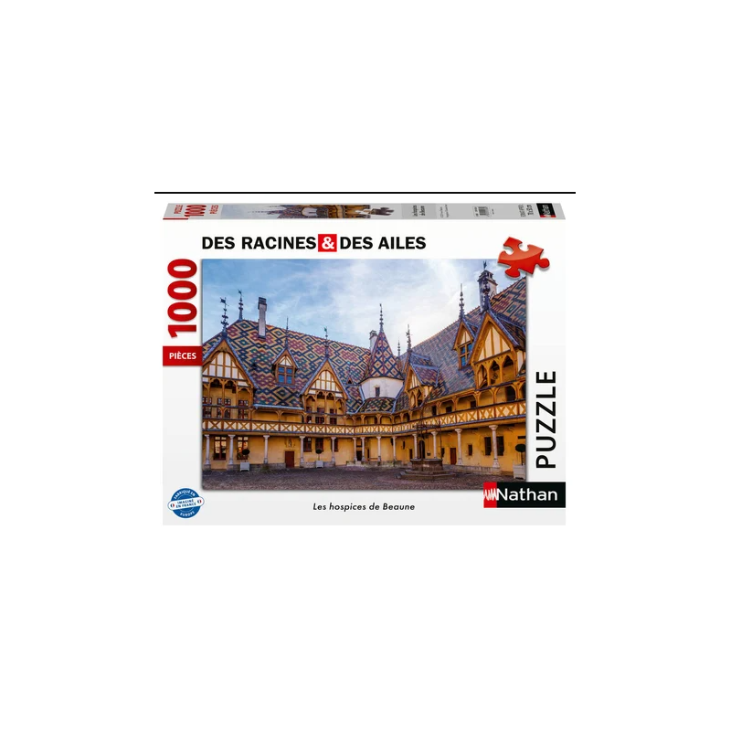 Ravensburger - Puzzle 1000 pièces - Les hospices de Beaune