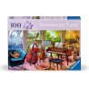 Ravensburger - Puzzle 100 pièces XL - Les 4 saisons en musique