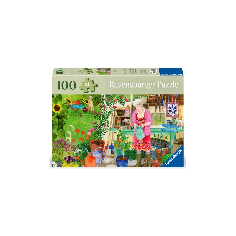 Ravensburger - Puzzle 100 pièces XL - Jardinage