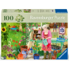 Ravensburger - Puzzle 100 pièces XL - Jardinage