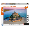 Ravensburger - Puzzle 1500 pièces - Le Mont Saint Michel