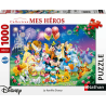 Ravensburger - Puzzle 1000 pièces - La famille Disney