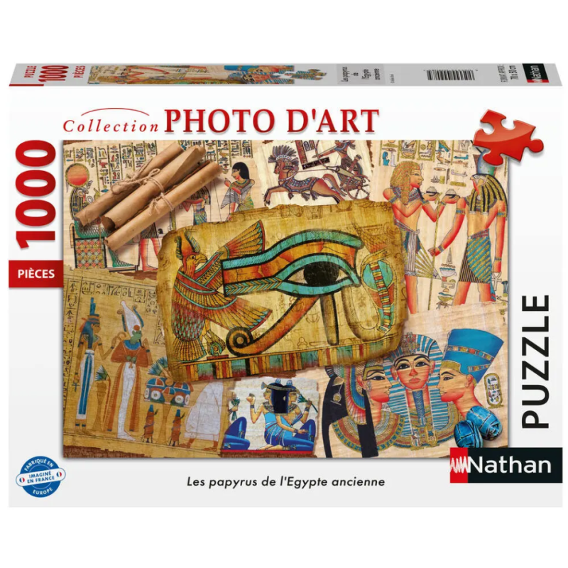 Ravensburger - Puzzle 1000 pièces - Les papyrus de l'égypte ancienne