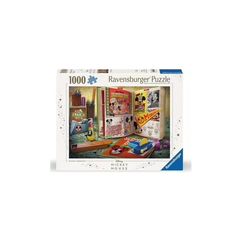 Ravensburger - Puzzle 1000 pièces - Anniversaire de Mickey - 1960