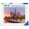 Ravensburger - Puzzle 1500 pièces - Pittoresque Notre Dame