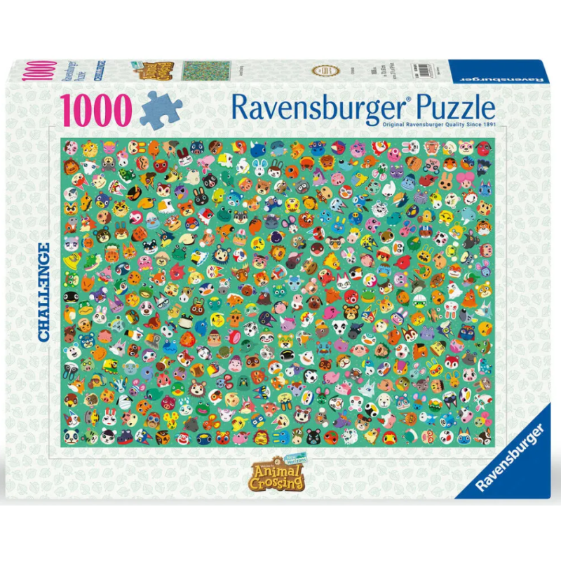Ravensburger - Puzzle 1000 pièces - Animal crossing