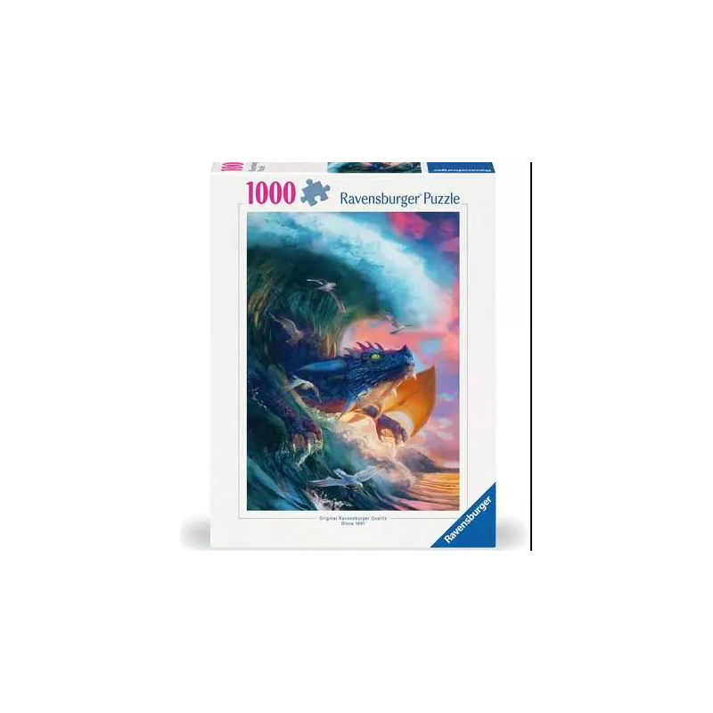 Ravensburger - Puzzle 1000 pièces - La course du dragon