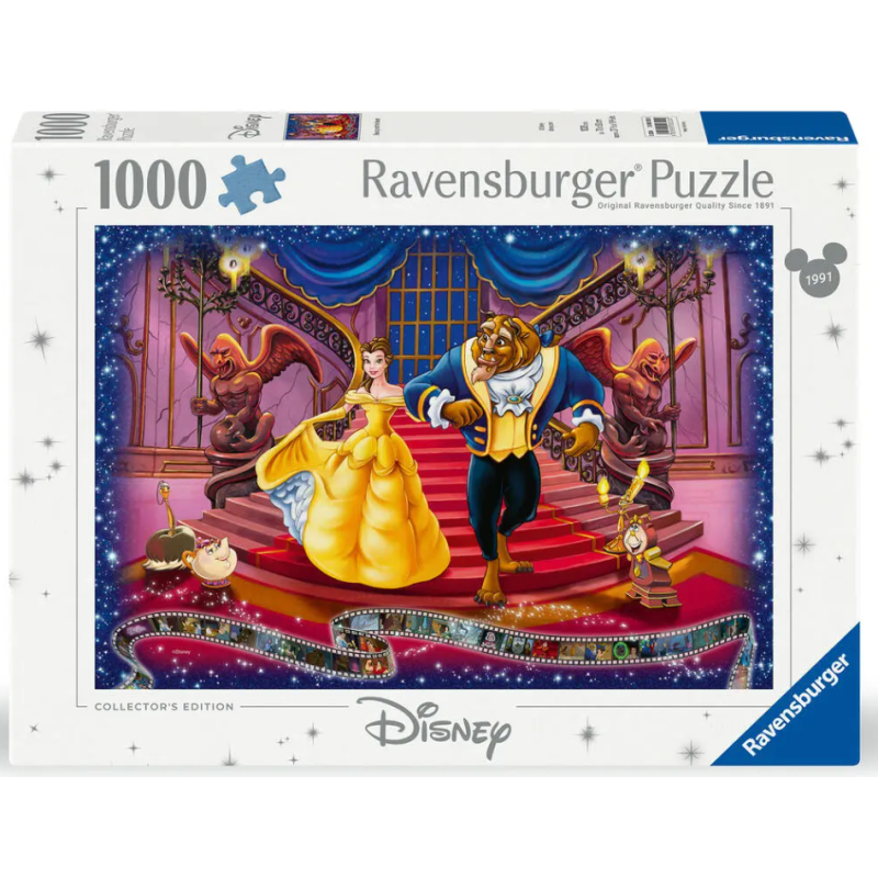 Ravensburger - Puzzle 1000 pièces - Disney - La Belle et la Bete
