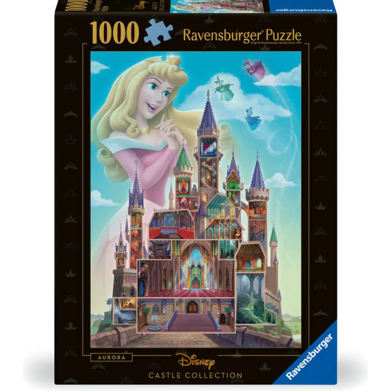 Ravensburger - Puzzle 1000 pièces - Disney - Aurore