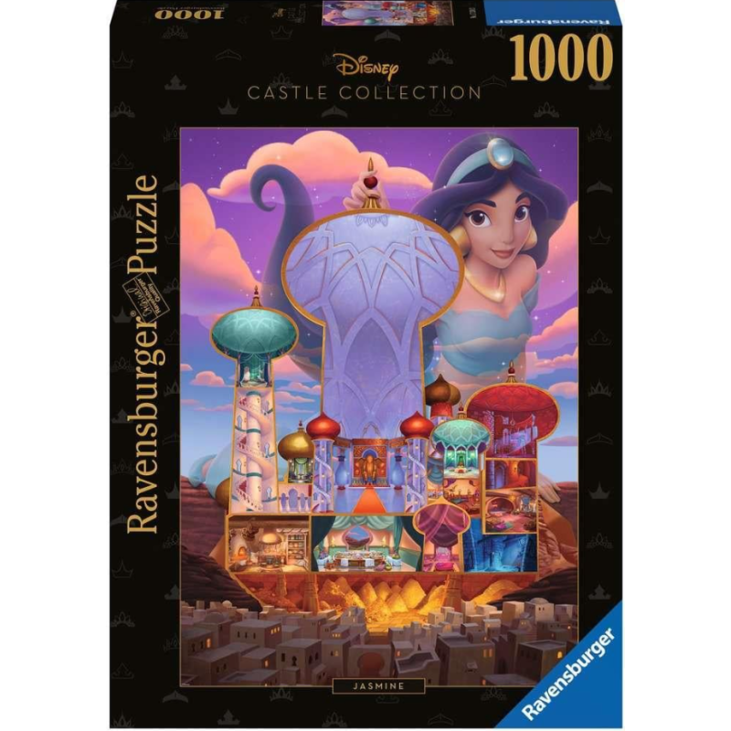 Ravensburger - Puzzle 1000 pièces - Disney - Jasmine
