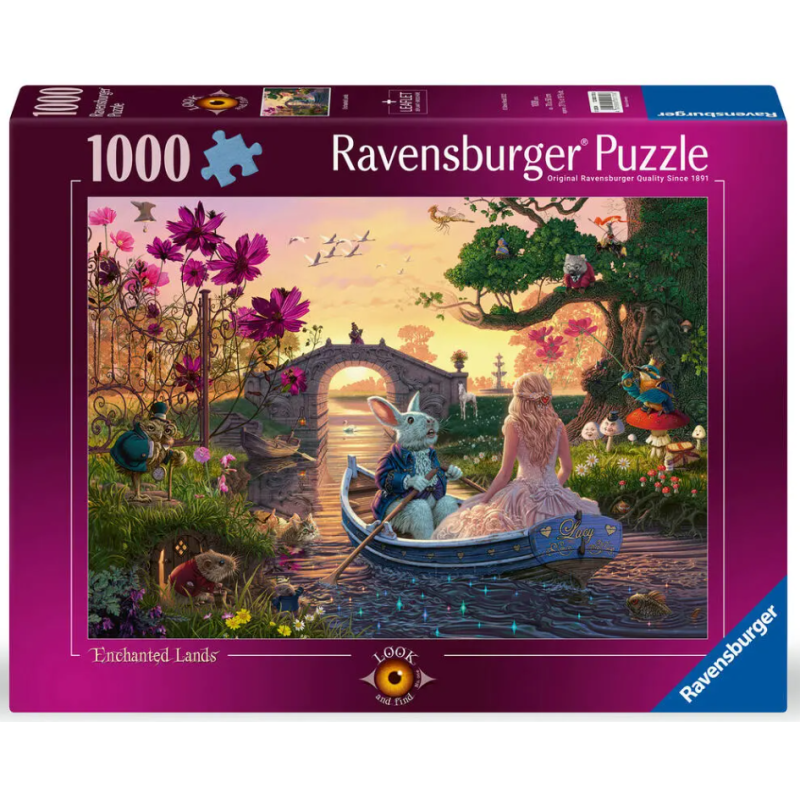 Ravensburger - Puzzle 1000 pièces - Le pays des merveilles