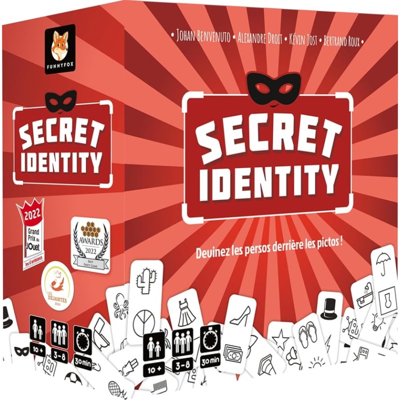 Gigamic - Jeu de société - Secret Identity