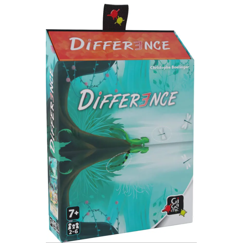 Gigamic - Jeu de société - Différence