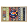 Kim Play - Coffret en bois de 60 billes - Galaxie