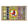 Kim Play - Coffret en bois de 60 billes - T-Rex