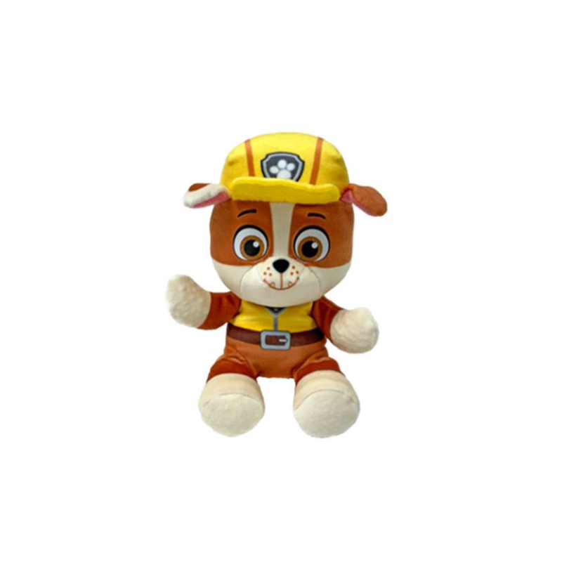 Peluche TY - Peluche 15 cm - Pat Patrouille Rubble