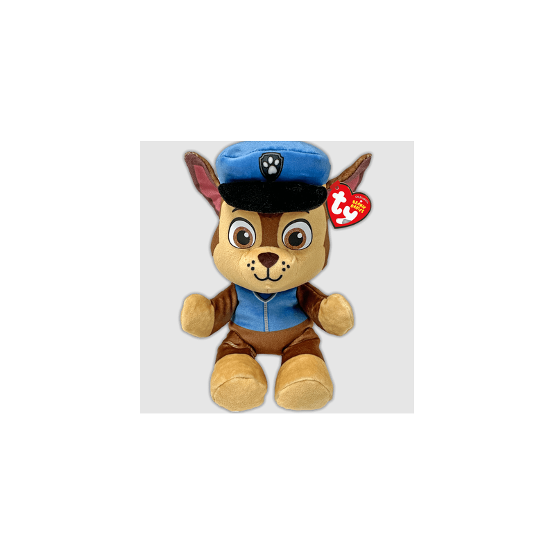 Peluche TY - Peluche 15 cm - Pat Patrouille chase