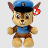 Peluche TY - Peluche 15 cm - Pat Patrouille chase