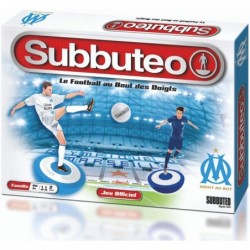 Megableu editions Subbuteo Olympique DE Marseille-Jeu de Table-Vivez la Passion du Football-Dès 6 An