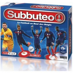 Megableu editions Subbuteo FFF-Jeu de Table-Vivez la Passion du Football-Dès 6 Ans, 678325