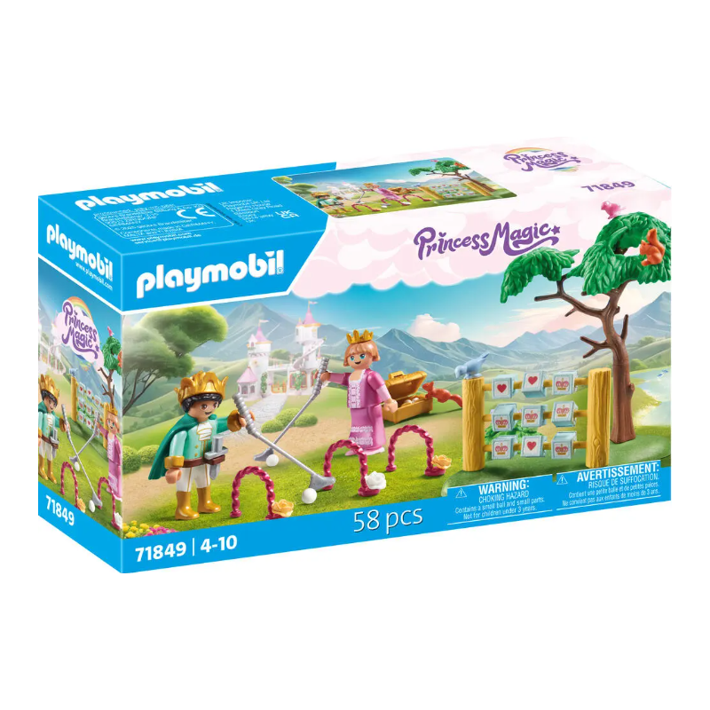 Playmobil - 71849 - Princesse Magic - Jeux de jardin royal ave enfants