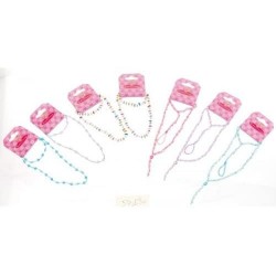 Framboise et Compagnie - Déguisement - Bijoux collier bracelet - Modèle aléatoire