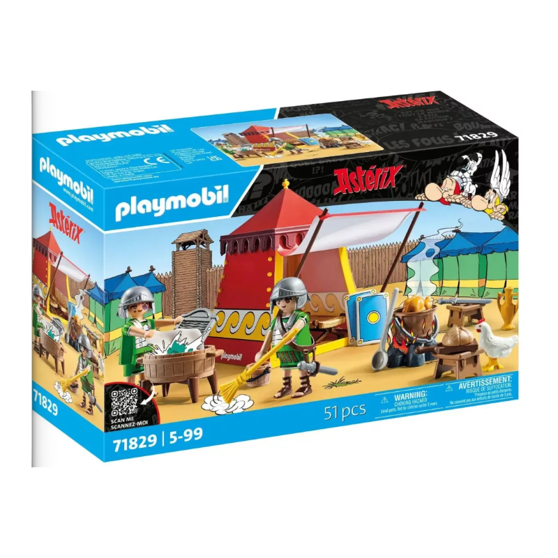 Playmobil - 71829 - Astérix - La tente des légionnaires