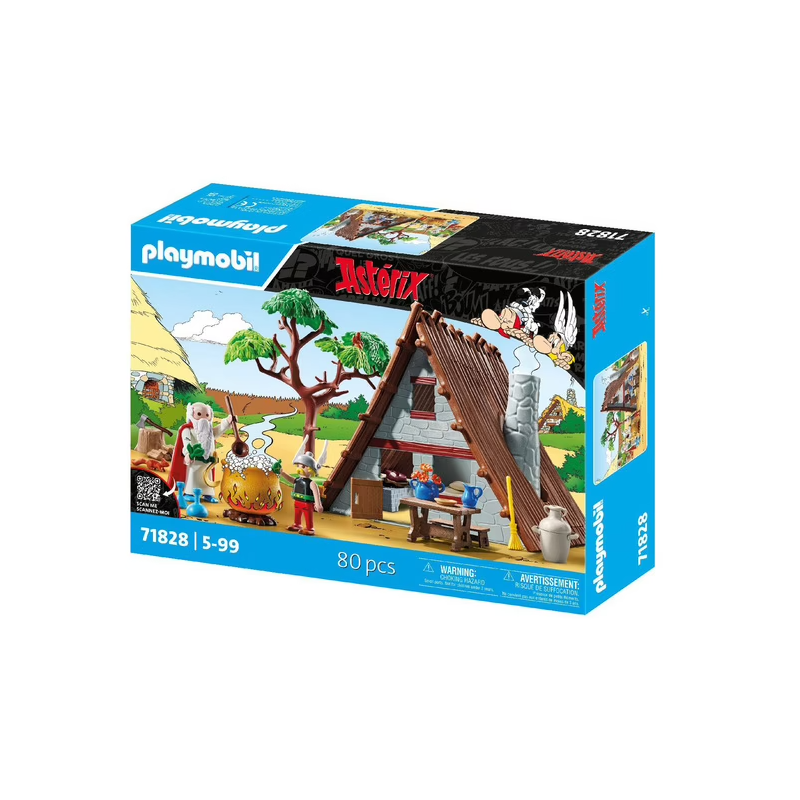 Playmobil - 71828 - Astérix - Hutte d'Astérix avec Panoramix