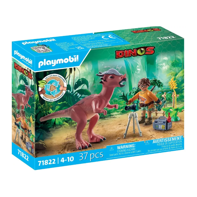 Playmobil - 71822 - Dinos - Stygimoloch avec chercheur