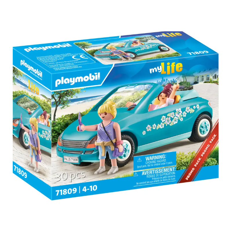 Playmobil - 71809 - MyLife - Cabriolet avec jeunes filles