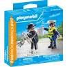 Playmobil - 71804 - Duo Pack - Policier et bandit avec accessoires