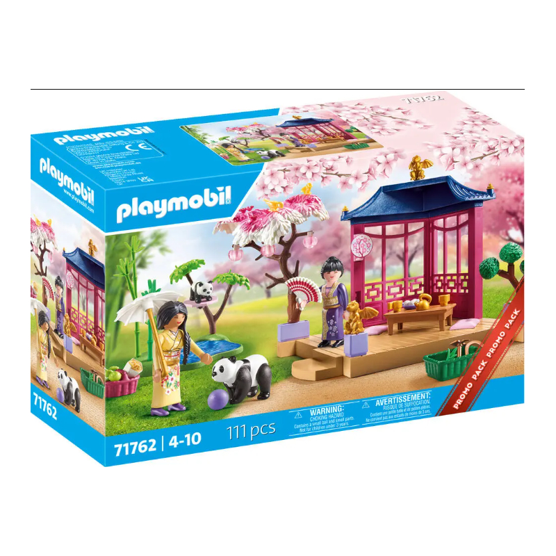 Playmobil - 71762 - Jardin asiatique avec panda