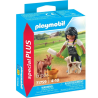 Playmobil - 71759 - Spécial Plus - Fermière avec chèvre et chevreau