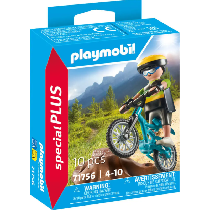 Playmobil - 71756 - Spécial Plus - Cycliste