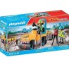 Playmobil - 71751 - Action Heroes - Ouvriers avec rouleau compresseur