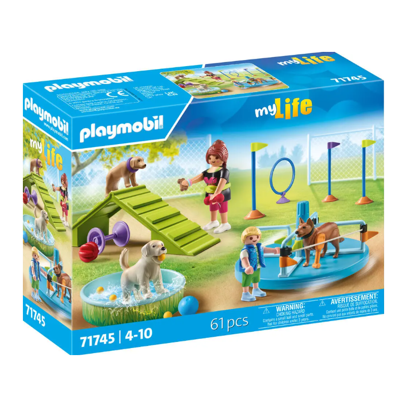 Playmobil - 71745 - MyLife - Aire de jeux pour chiens