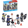 Playmobil - 71730 - Actions Heroes - Set métiers de la police avec 4 personnages