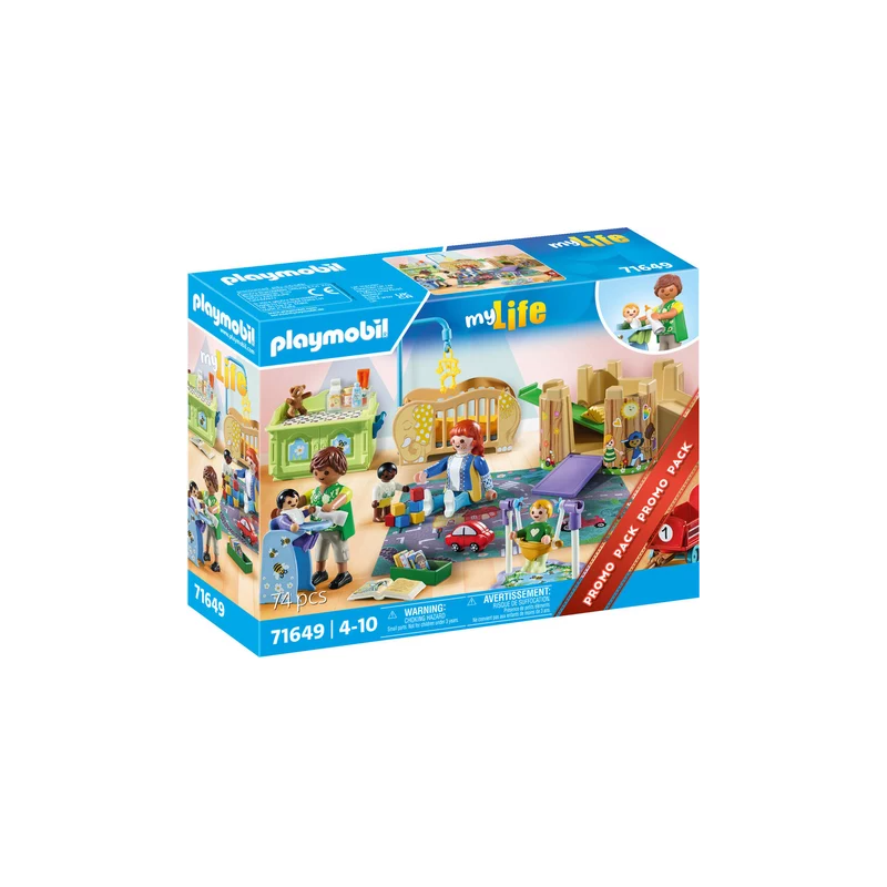 Playmobil - 71649 - MyLife - Assistante maternelle et bébés