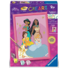 Ravensburger - Peinture par numéro - Princesses Disney - 18x24cm