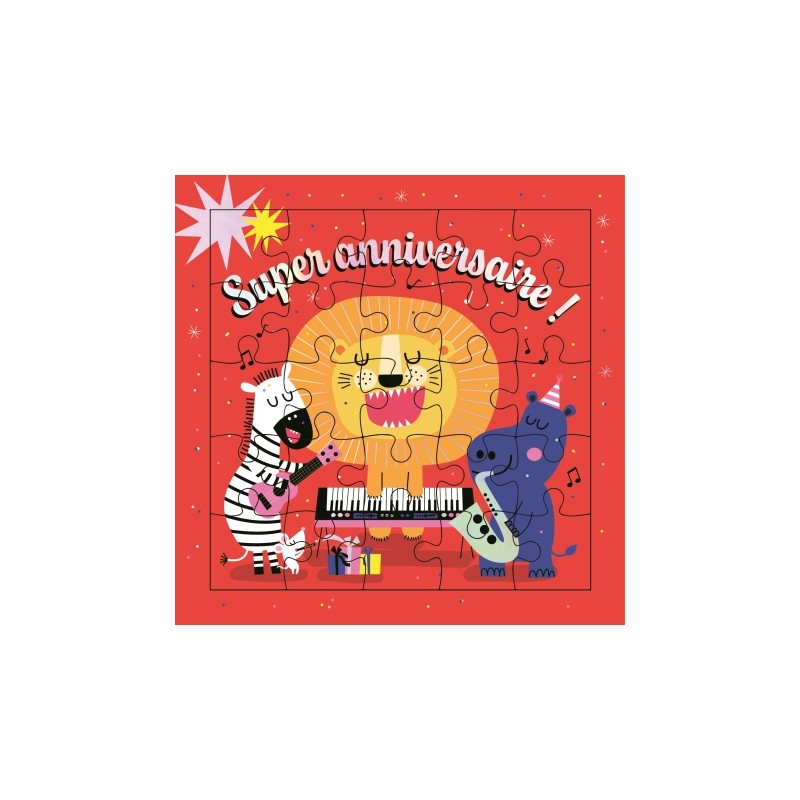 Puzzle carte postale