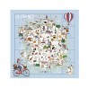 Puzzle carte postale
