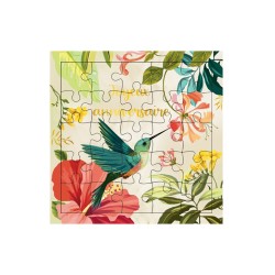 Puzzle carte postale