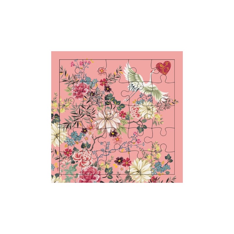 Puzzle carte postale