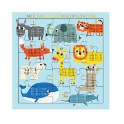 Puzzle carte postale