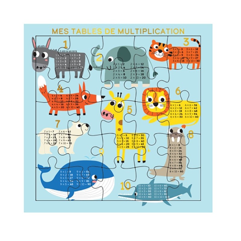 Puzzle carte postale