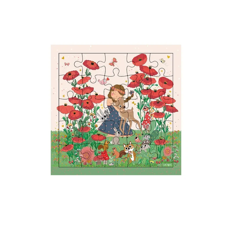 Puzzle carte postale