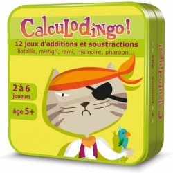 Asmodee - Jeu de société éducatif - CalculoDingo - Calcul et additions