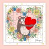 Puzzle carte postale