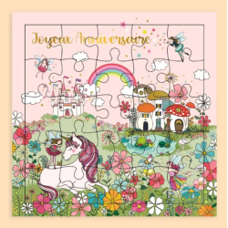 Puzzle carte postale